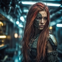 Cyberpunk - Future warrior girls