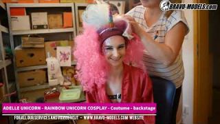 Adelle Unicorn - Cosplay - Duhový jednorožec ze zákulisí